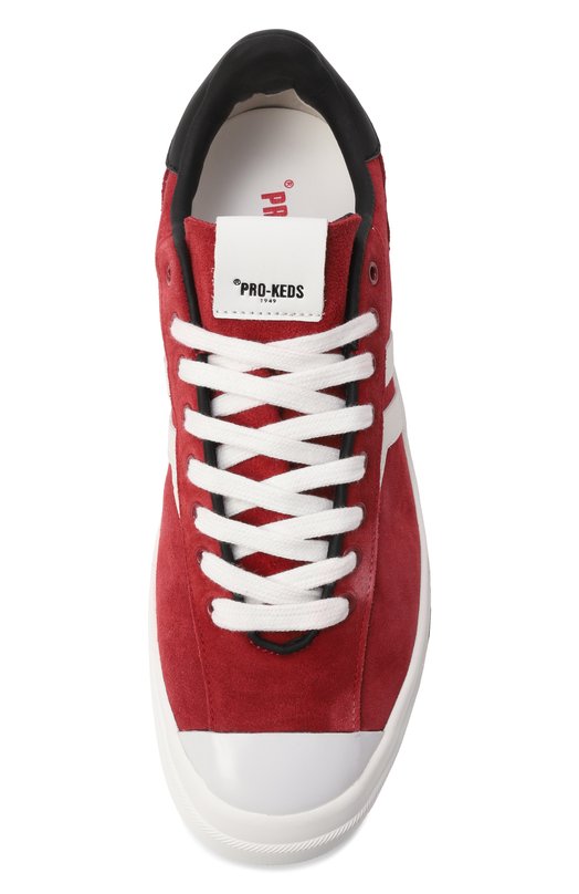 Замшевые кеды Court Ace Pro-Keds 1949 C0URT ACE/SUEDE & LEATHER Красный  C0URT ACE/SUEDE & LEATHER Фото 6