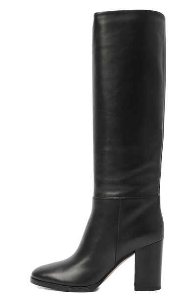 Кожаные сапоги santiago 85 GIANVITO ROSSI, арт. G80488.85CU0.VGUNENE, фото 4