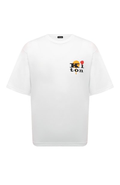 Мужская хлопковая футболка KITON, арт. UMK0362