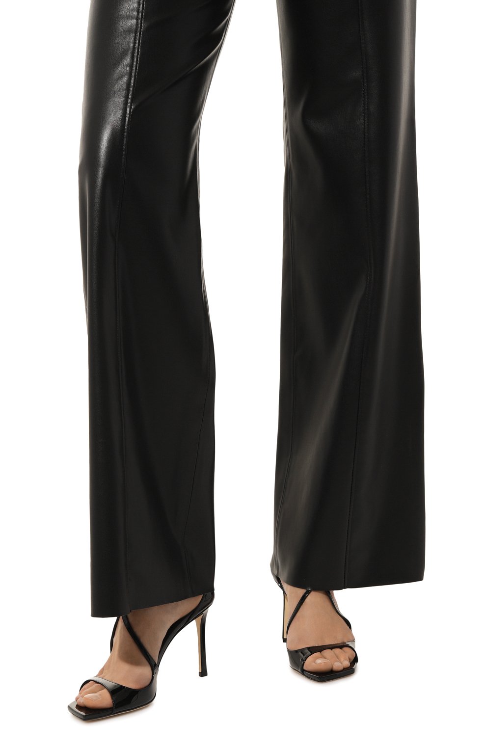 Кожаные босоножки azia 95 JIMMY CHOO, арт. AZIA 95/PAT, фото 3