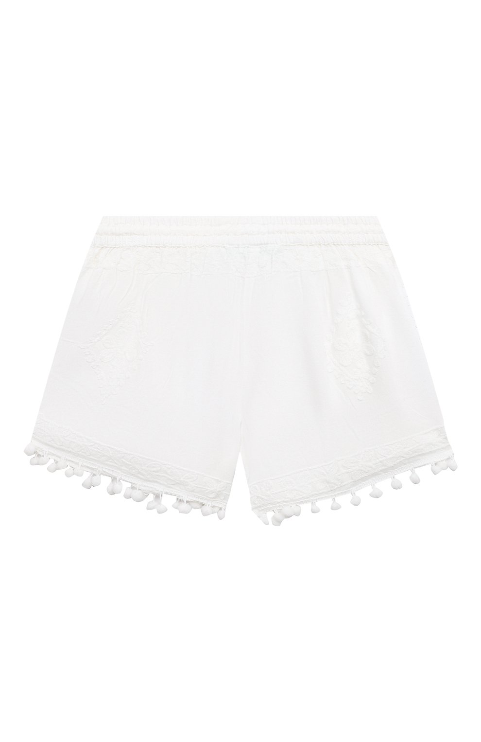 Шорты из вискозы MELISSA ODABASH белого цвета по цене 14640 руб., арт. Baby Sienna 24, фото 2 Шорты из вискозы MELISSA ODABASH, арт. Baby Sienna 24, фото 2