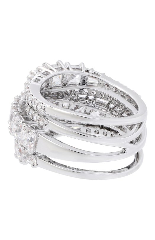 Кольцо Twist Wrap Swarovski 5584650 Серебряный  5584650 Фото 2