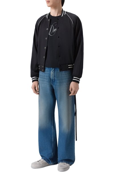 Хлопковая футболка ANN DEMEULEMEESTER, арт. B0013904/FA206, фото 2