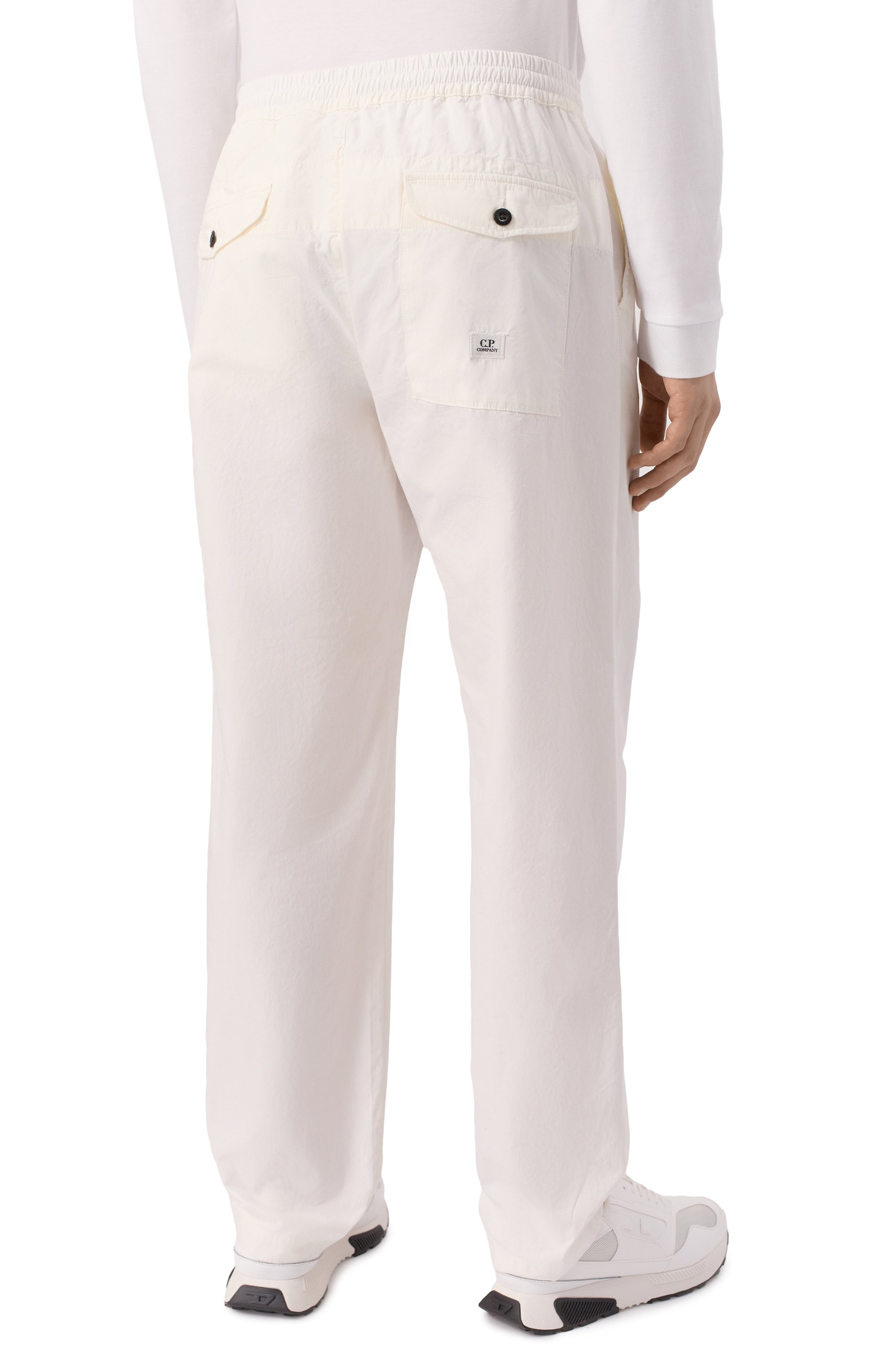 Хлопковые брюки C.P. COMPANY, арт. 18CMPA113A006475G, фото 4