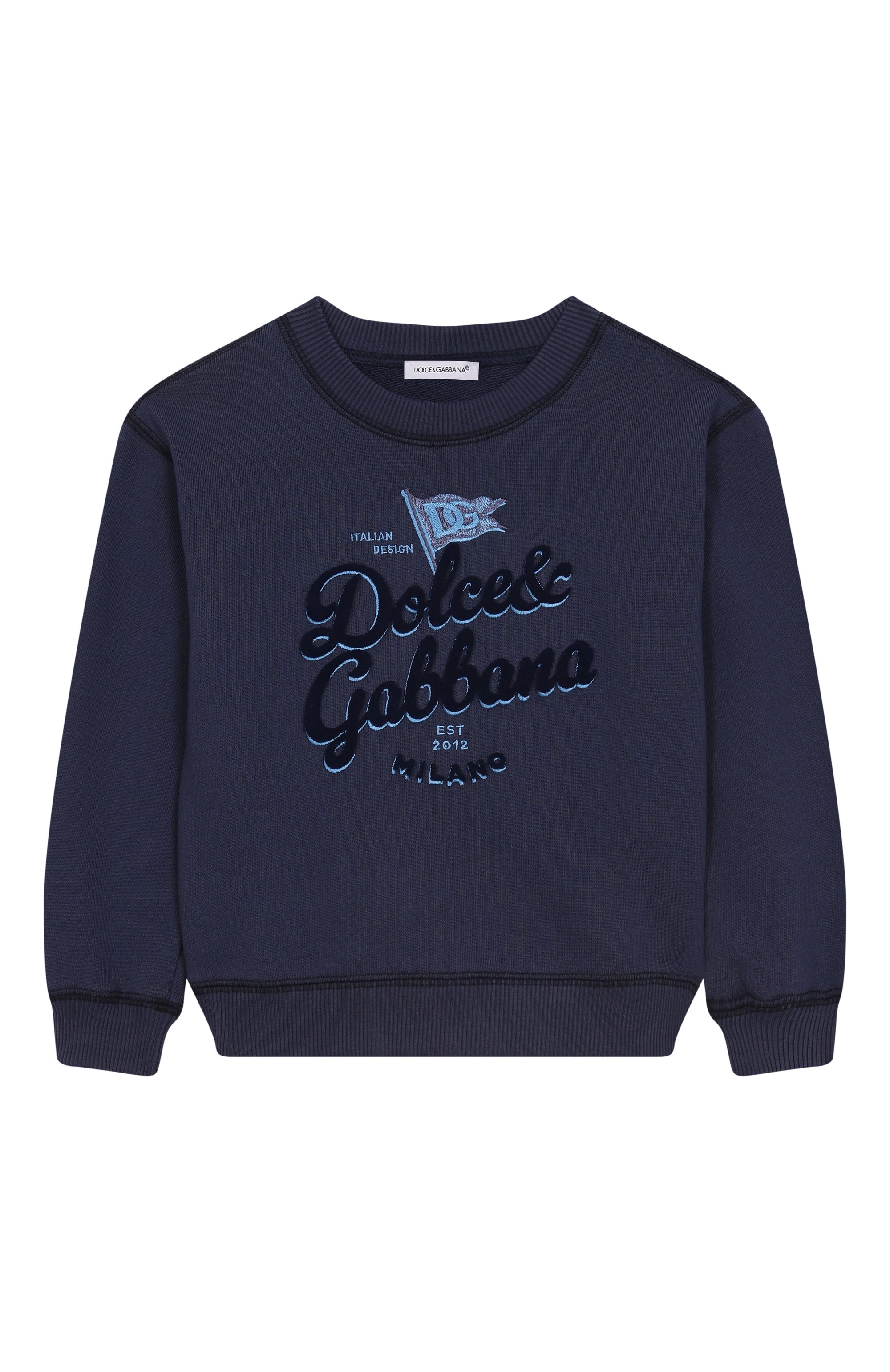 Хлопковый свитшот DOLCE & GABBANA, арт. L4JWKT/G706H/2-6, фото 1