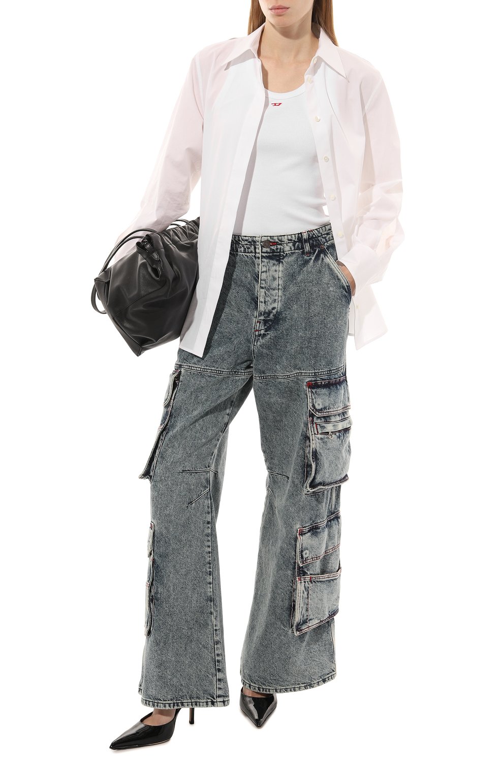 Хлопковая майка DIESEL, арт. A05104/0EJAI, фото 2