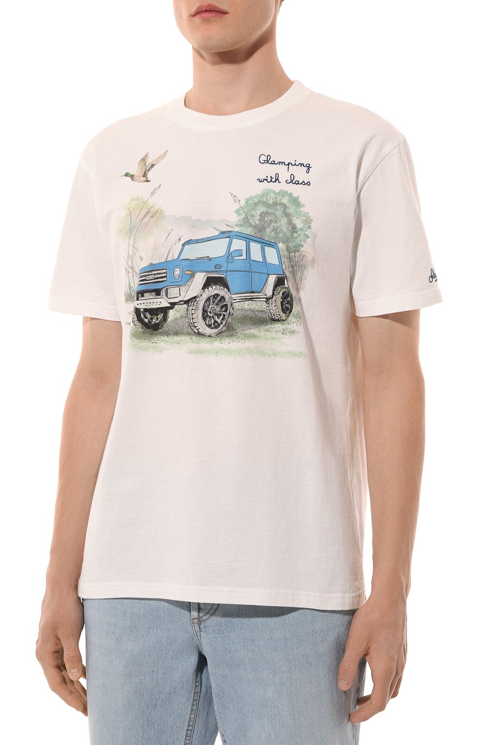 Хлопковая футболка MC2 SAINT BARTH, арт. STBM ARN0TT/ARN0001/MAYP57, фото 3