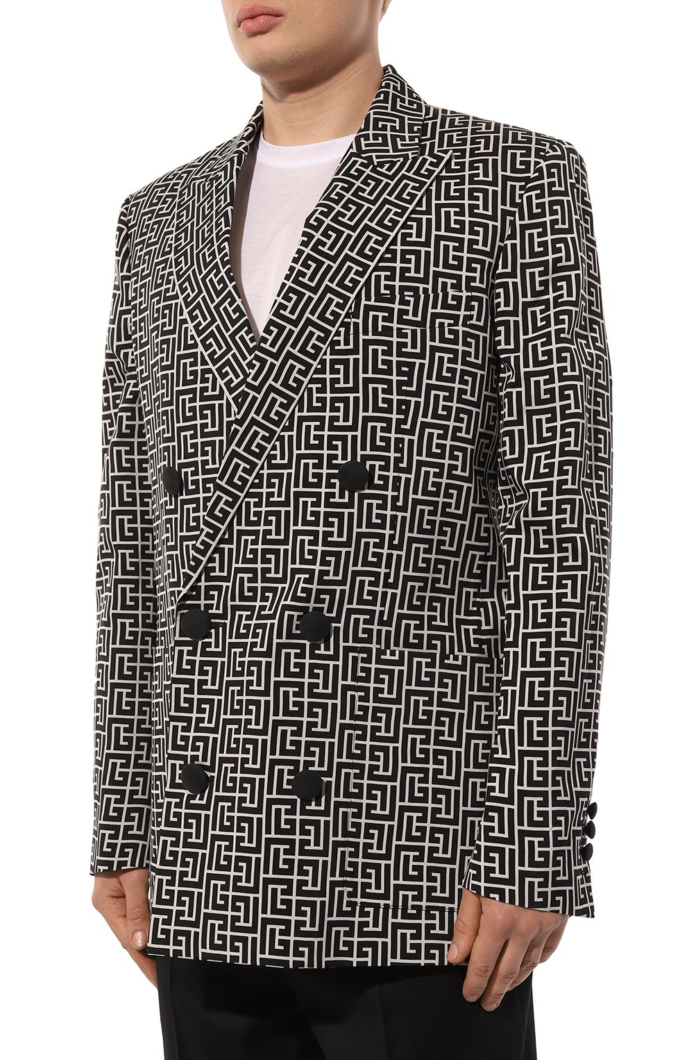 Двубортный пиджак BALMAIN, арт. AH0SG030VD23, фото 3