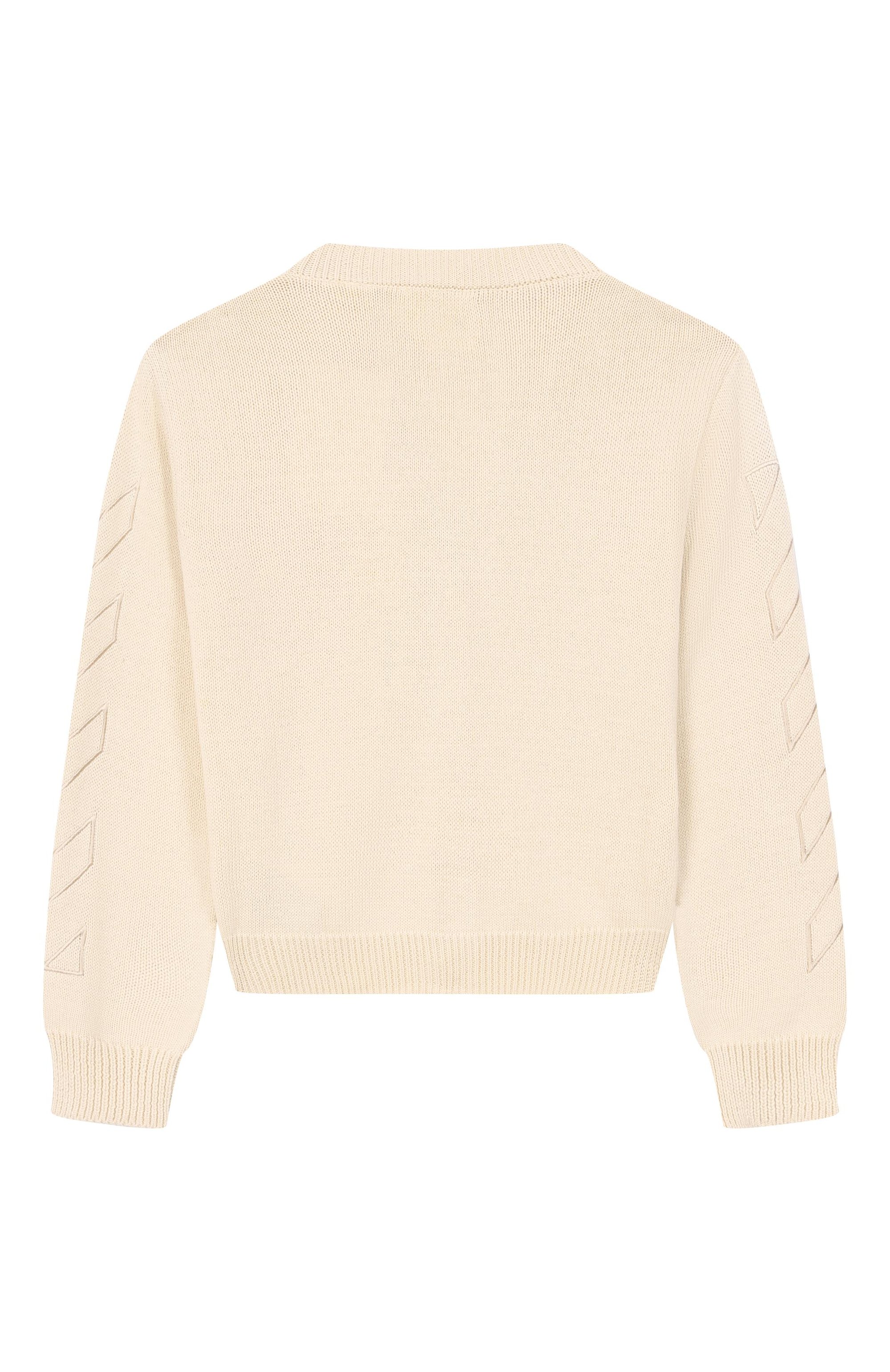Хлопковый кардиган OFF-WHITE, арт. 0GHB002S26KNI001, фото 2