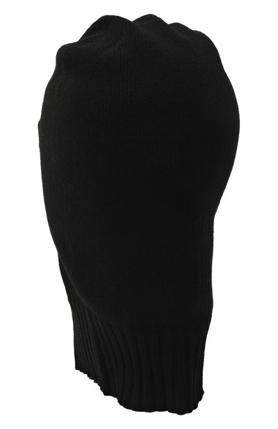 Шапка-балаклава из кашемира и шерсти RICK OWENS, арт. RP02C1480/WSBR, фото 3