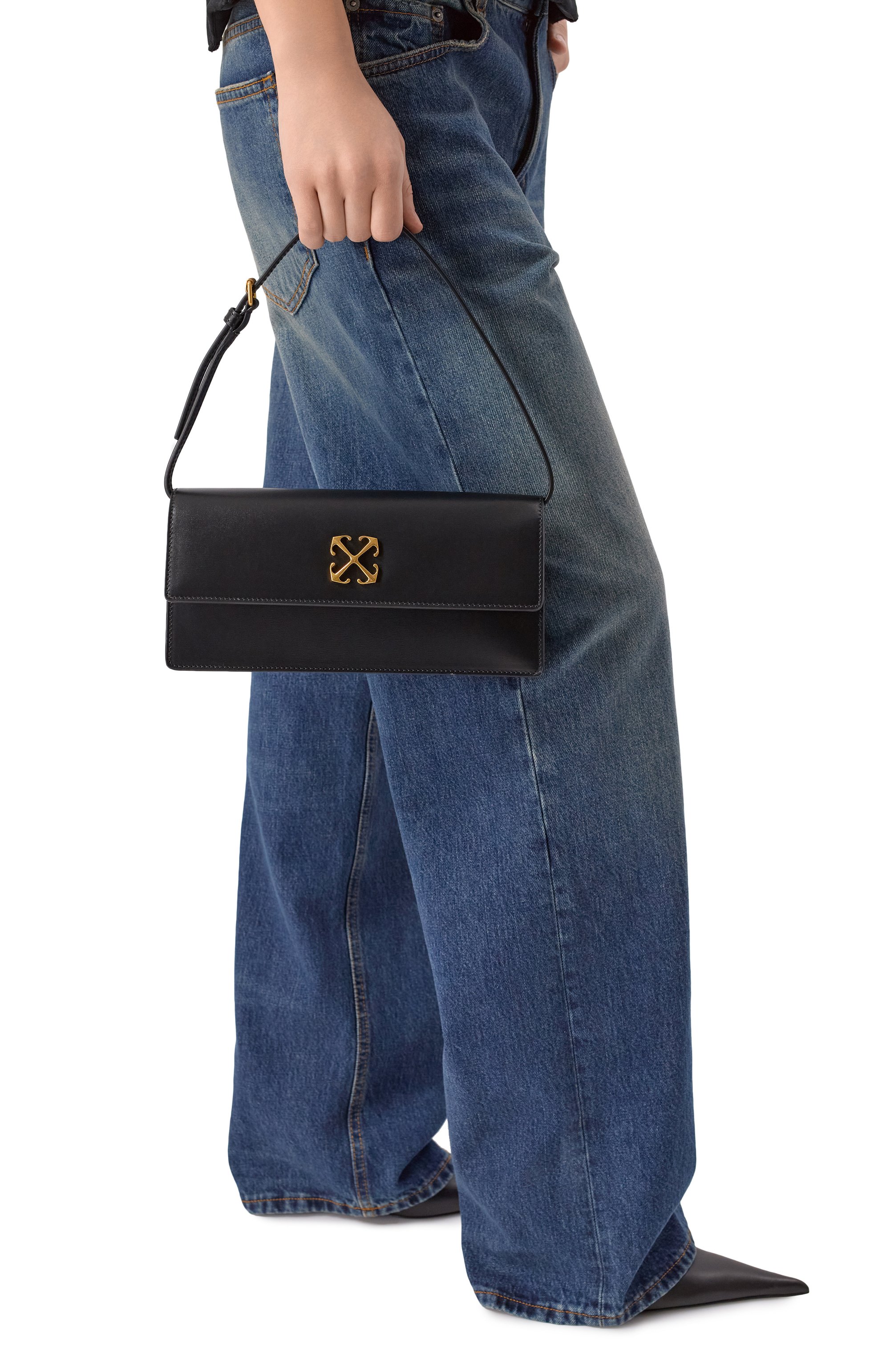 Сумка jitney 1.0 OFF-WHITE, арт. 0WNN172C99LEA001, фото 2