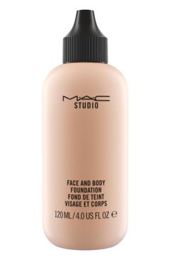 Тональная основа для лица и тела face and body foundation, n1 (120ml) MAC  цвета, арт. MW3A-01 | Фото 1 (Финишное покрытие: Сатиновый; Нос: Не проставлено; Региональные ограничения белый список (Axapta Mercury): Не проставлено; SPF фильтр: Минимальный (0-5))