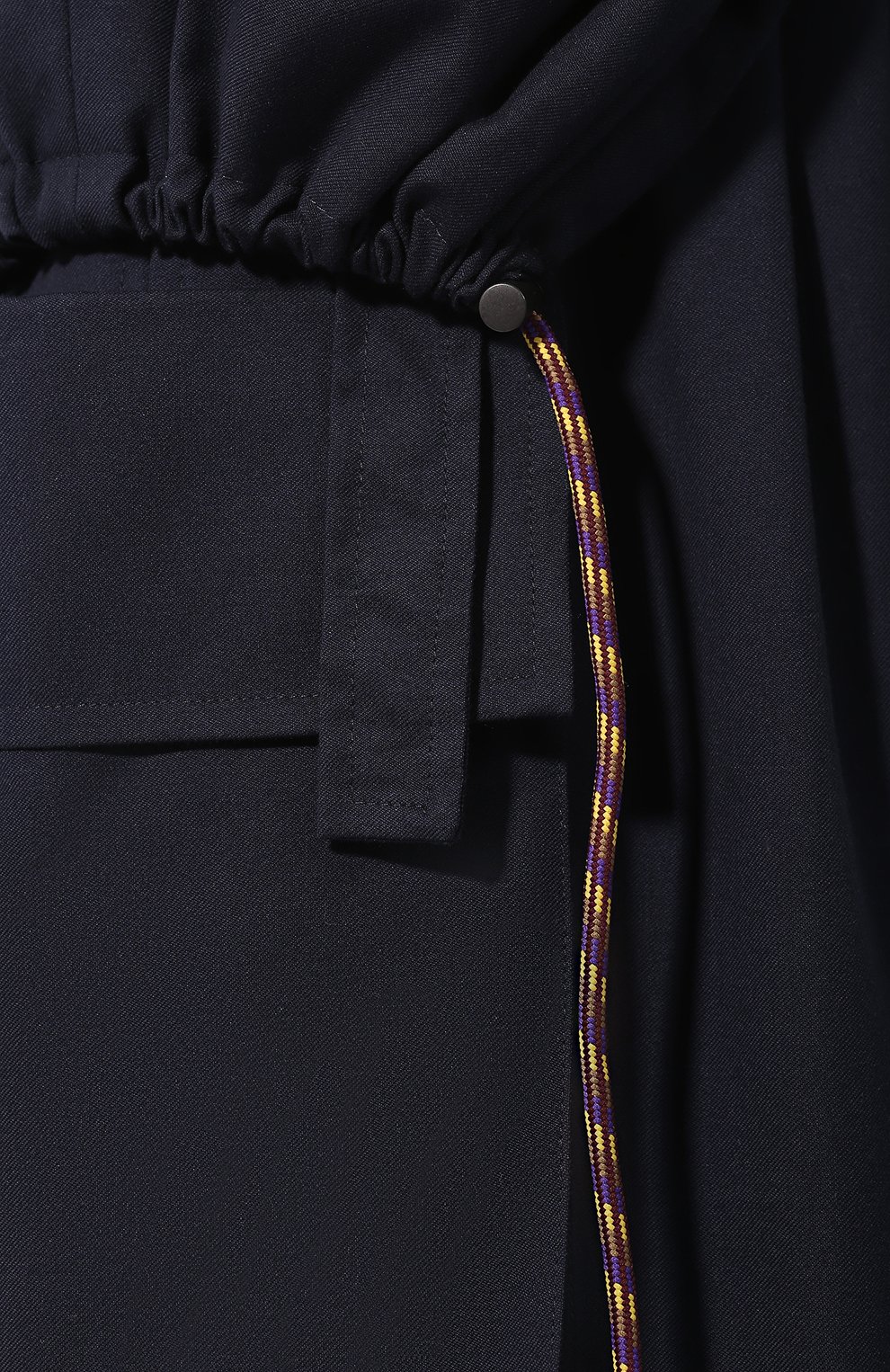 Брюки из смеси хлопка и шерсти DRIES VAN NOTEN, арт. 191-10922-7286, фото 5