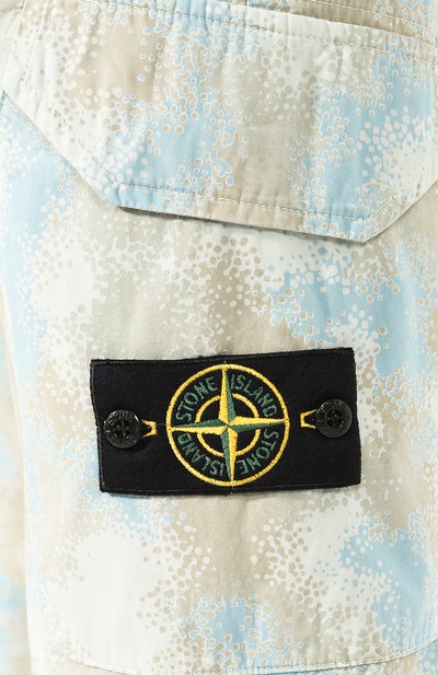 Хлопковые брюки-карго STONE ISLAND, арт. 7215323EE, фото 5