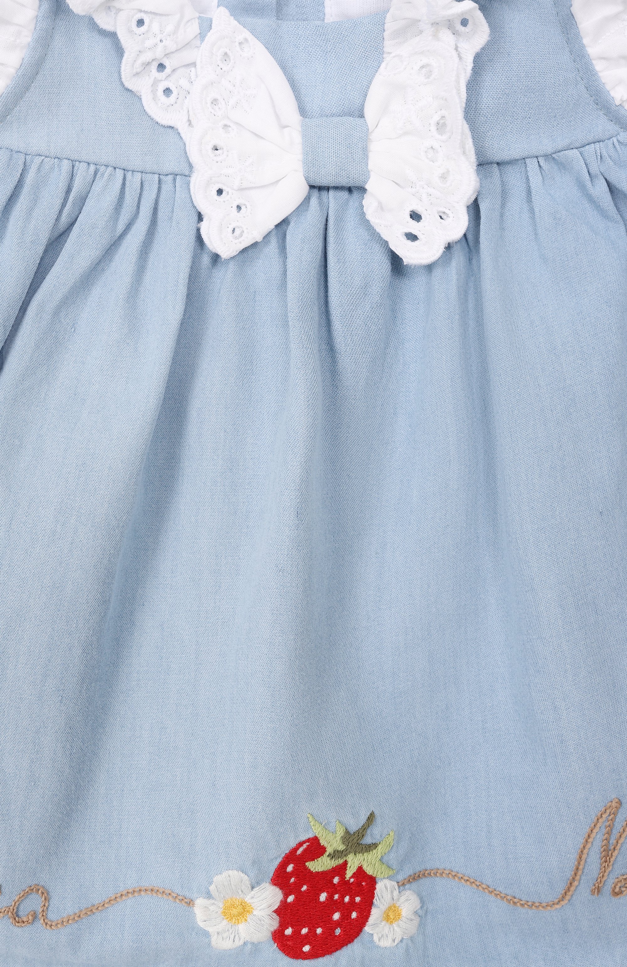 Комплект из платья и шорт MONNALISA, арт. 35G515, фото 6