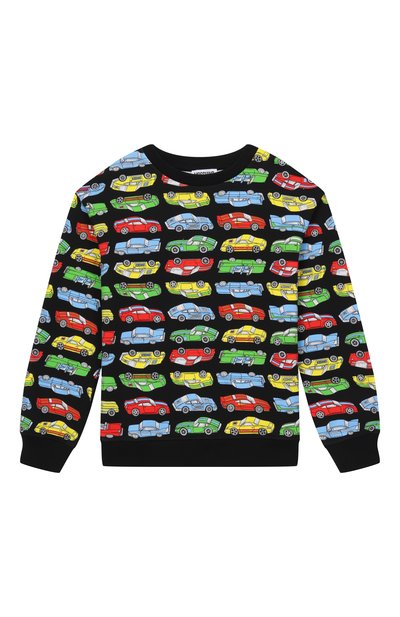 Хлопковый свитшот MOSCHINO, арт. HUF09R/LCB72