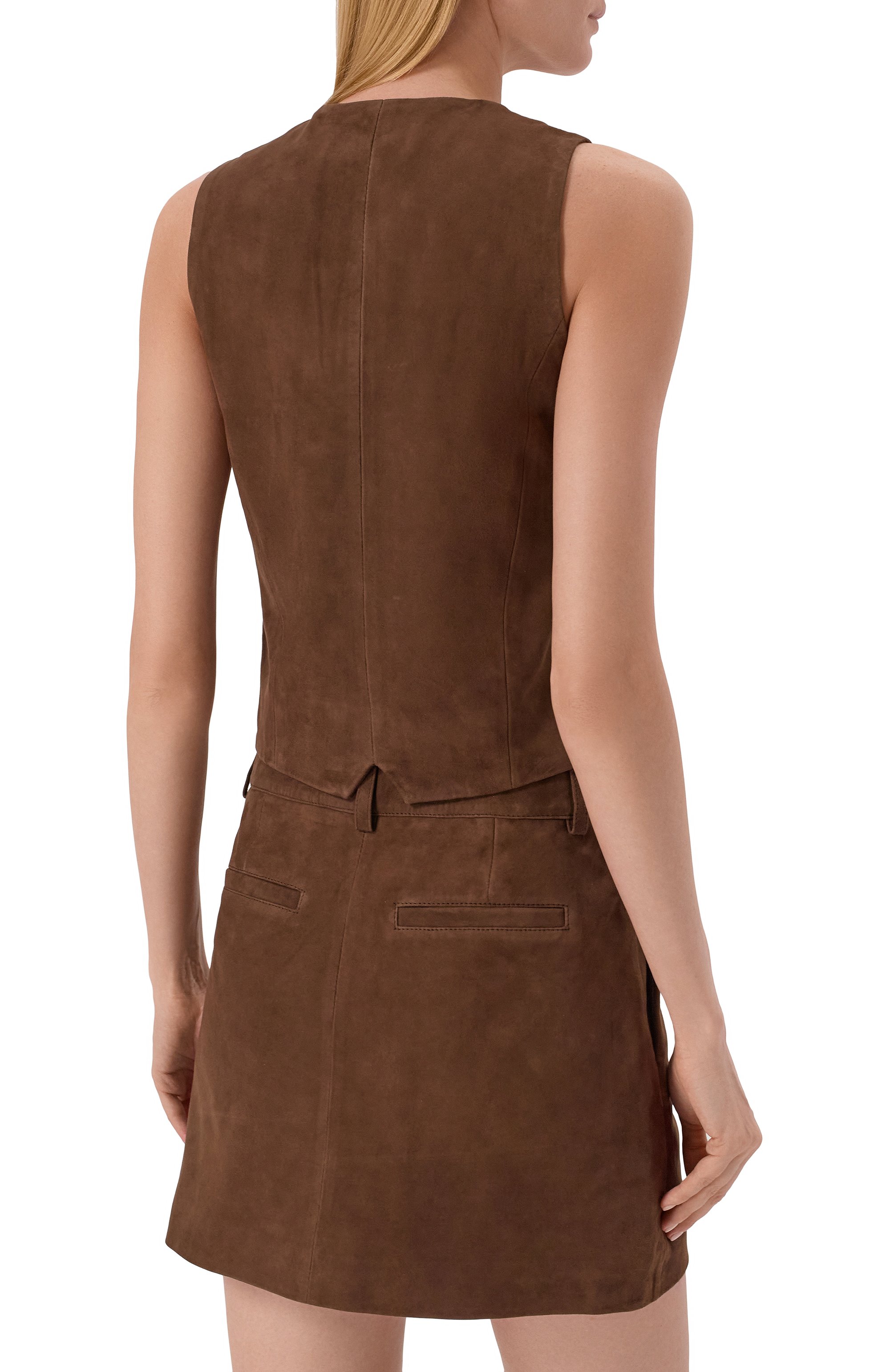 Замшевый жилет GIUSEPPE DI MORABITO, арт. 05FWWD283P 05366, фото 4