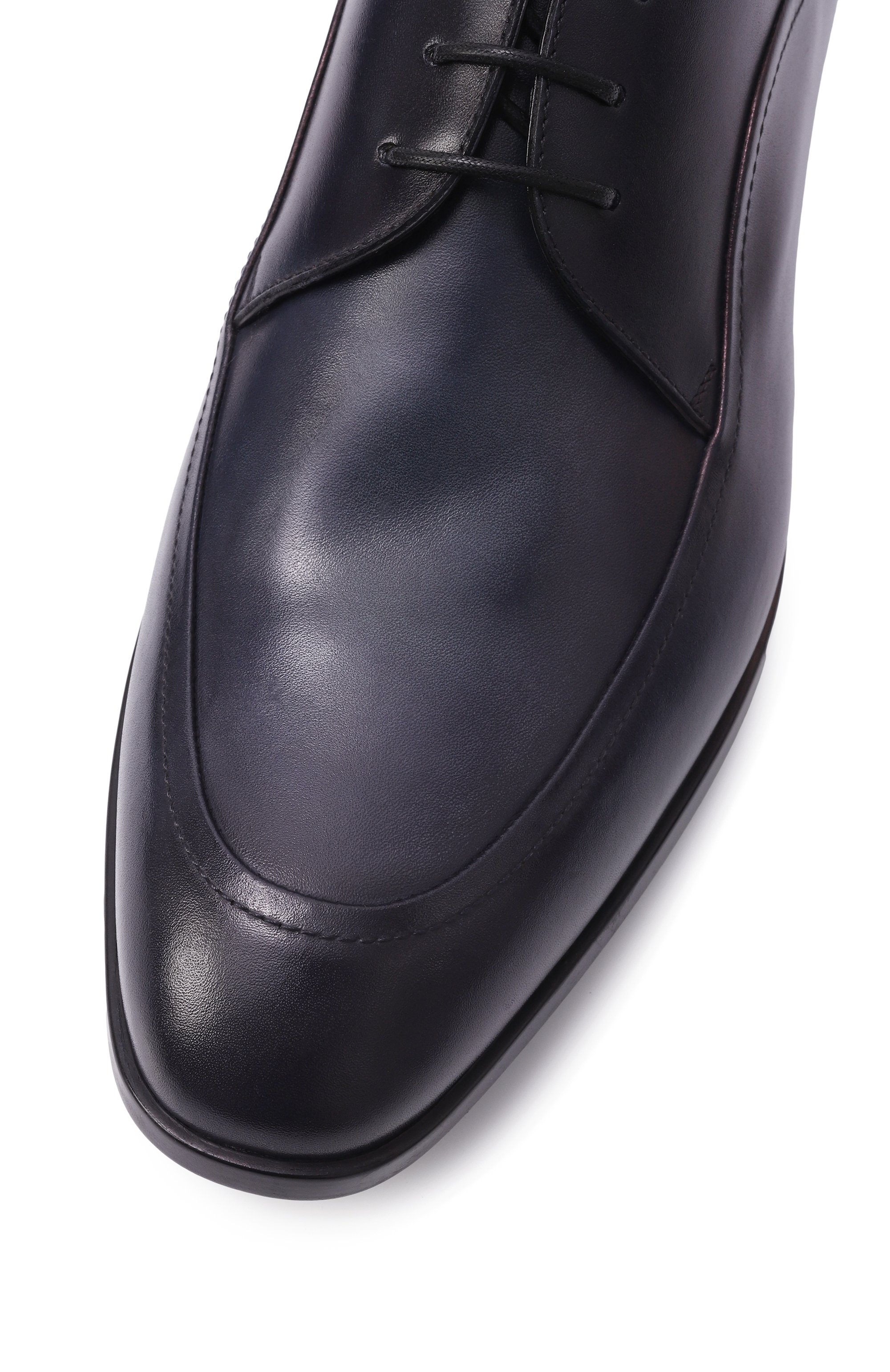 Кожаные дерби BARRETT темно-синего цвета по цене 52750 руб., арт. 242U019.1, фото 7 Кожаные дерби BARRETT, арт. 242U019.1, фото 7