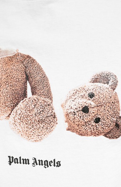 Хлопковая футболка PALM ANGELS, арт. PMAA001R21JER0010160, фото 5