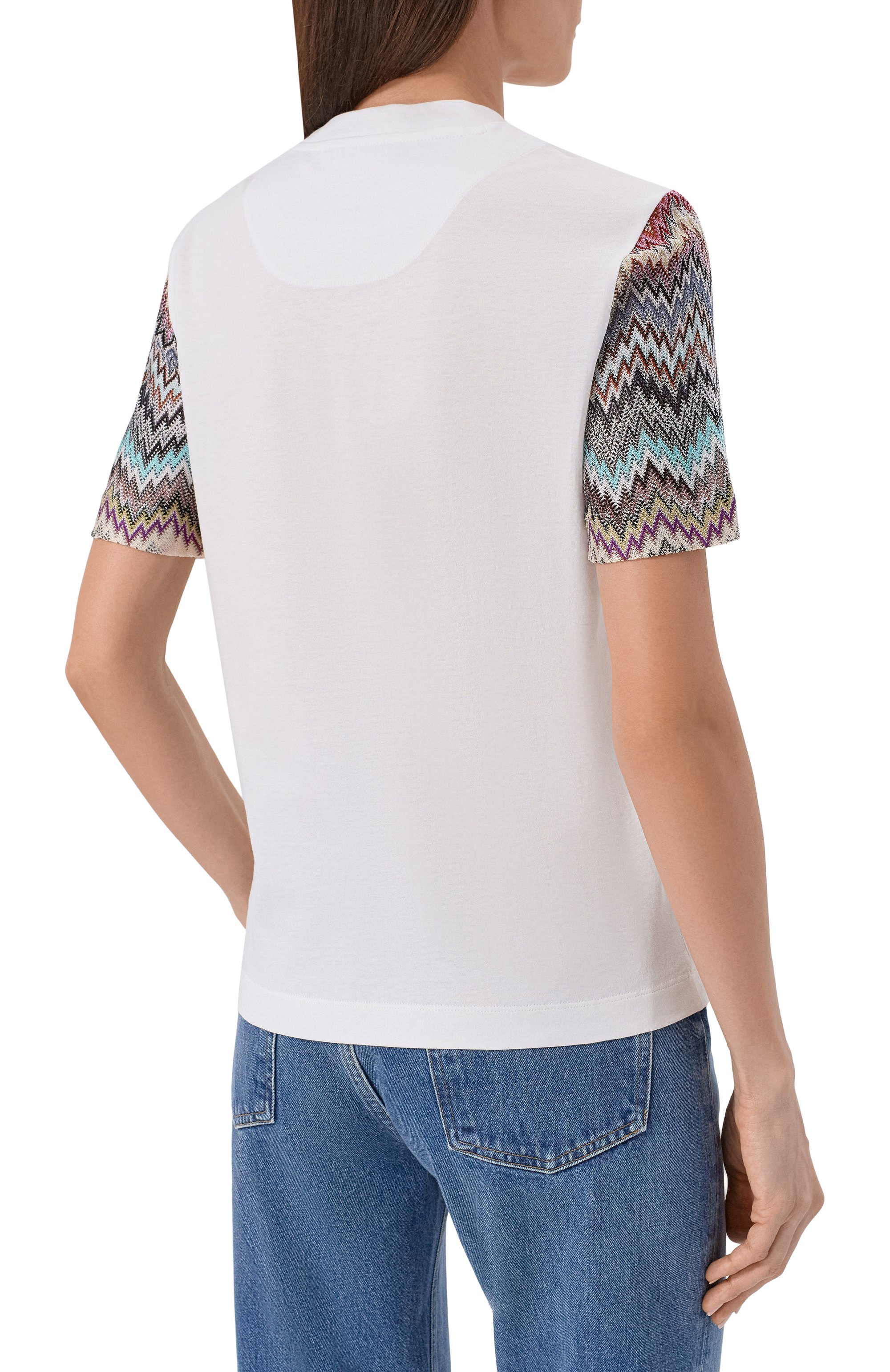 Хлопковая футболка MISSONI, арт. DS25WL05/BJ00PI, фото 4