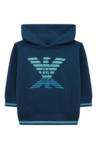 Хлопковое худи EMPORIO ARMANI, арт. 6L4MJ2/4J5GZ, фото 1