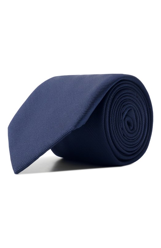 Шелковый галстук Zilli CRAV02M0600VPL000 Синий CRAV02M0600VPL000