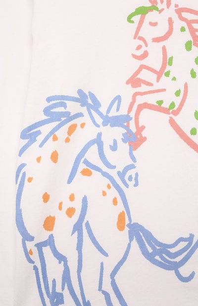 Хлопковый лонгслив STELLA MCCARTNEY, арт. TV8E10, фото 3