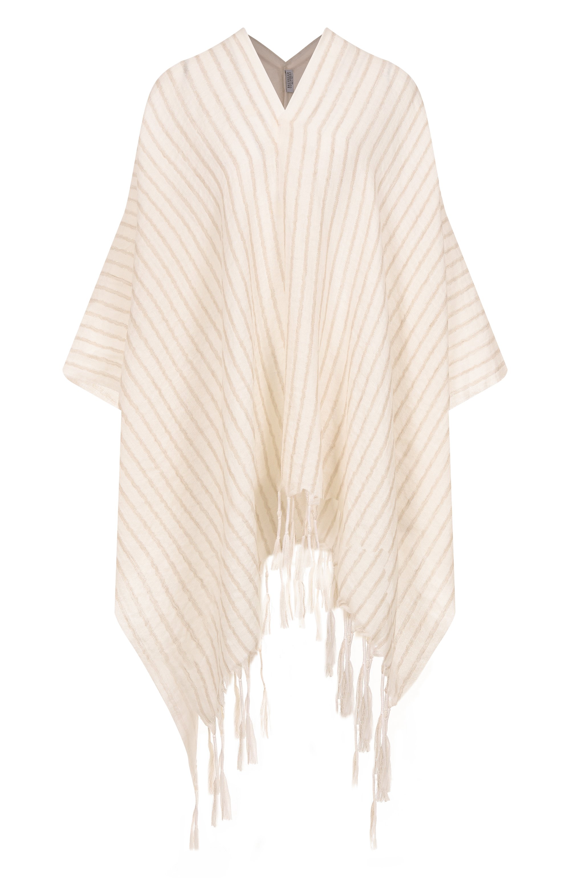 Накидка из шерсти и льна BRUNELLO CUCINELLI, арт. MSCDVSP03, фото 1