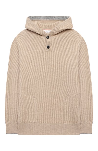 Худи из шерсти и кашемира BRUNELLO CUCINELLI, арт. B36M11809B, фото 1
