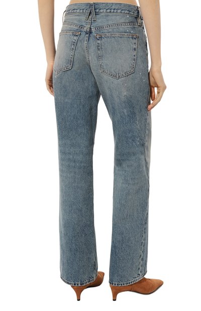 Джинсы SLVRLAKE синего цвета по цене 52450 руб., арт. MICJ707SSRDR/MICA, фото 4 Джинсы SLVRLAKE, арт. MICJ707SSRDR/MICA, фото 4