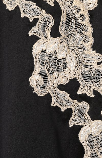 Шелковый топ C.ALLA черного цвета по цене 59950 руб., арт. 321, фото 4 Шелковый топ C.ALLA, арт. 321, фото 4