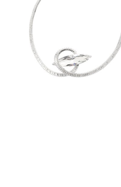 Колье matrix SWAROVSKI серебряного цвета по цене 99500 руб., арт. 5727039, фото 3 Колье matrix SWAROVSKI, арт. 5727039, фото 3