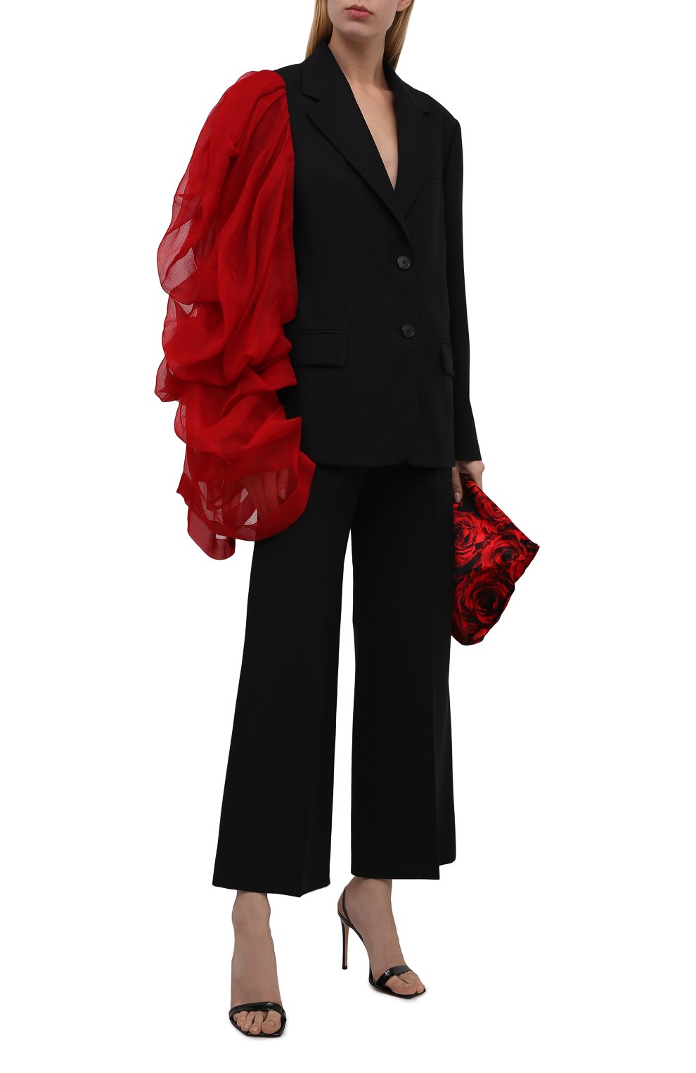 Жакет из шелка и шерсти DRIES VAN NOTEN, арт. 212-010420-3183, фото 2