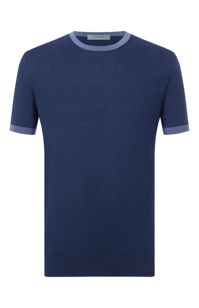 Мужской джемпер из хлопка и шелка CORNELIANI, арт. 25M520-2525102