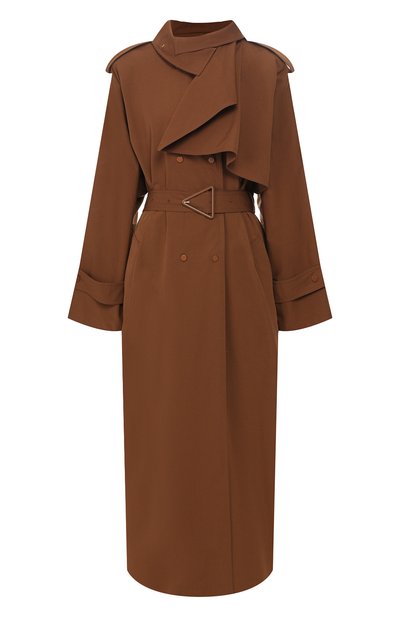 Тренч из смеси хлопка и вискозы BOTTEGA VENETA, арт. 609119/VK0N0, фото 1