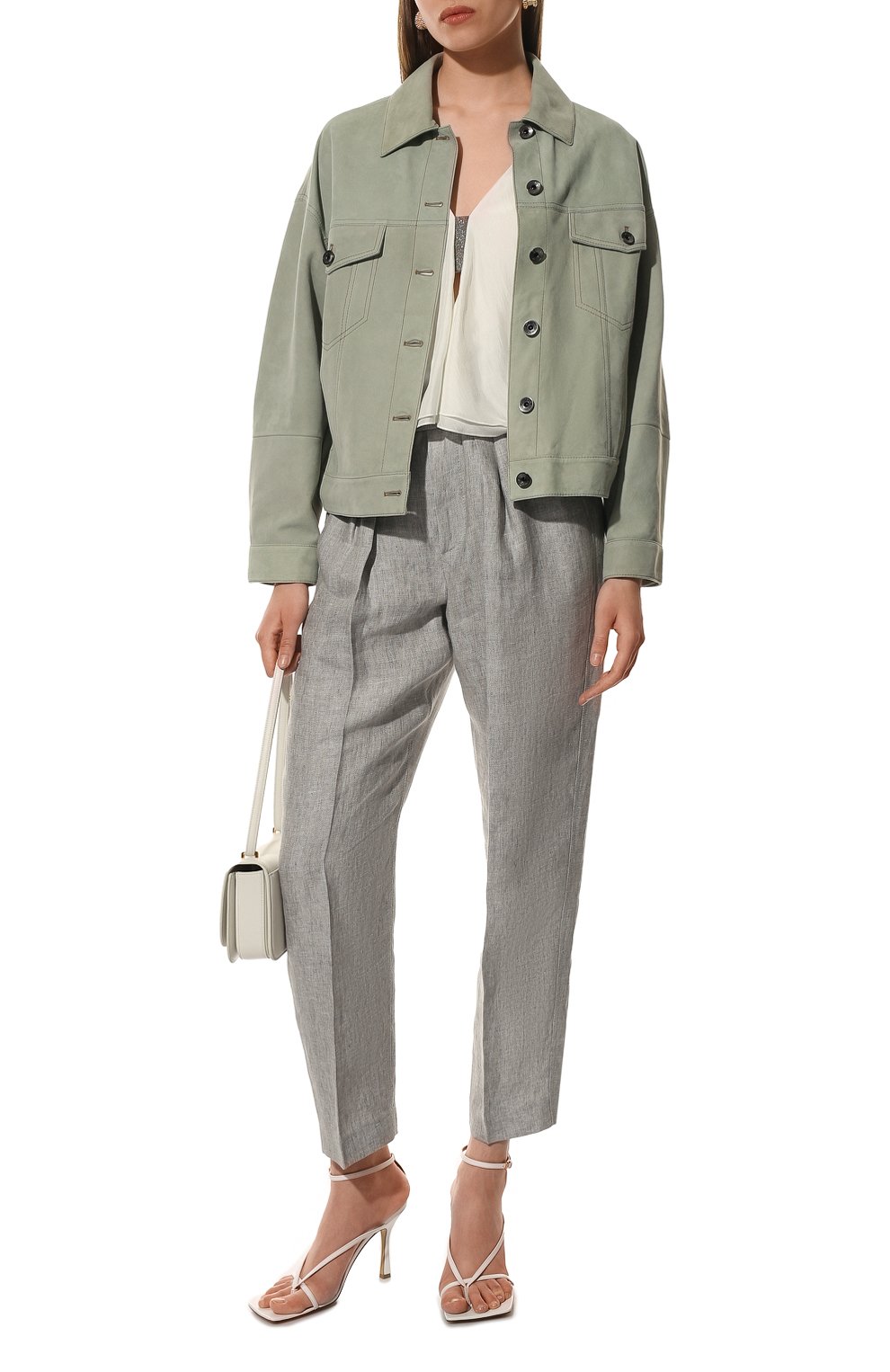 Замшевая куртка BRUNELLO CUCINELLI, арт. 221MPCAI2986, фото 2