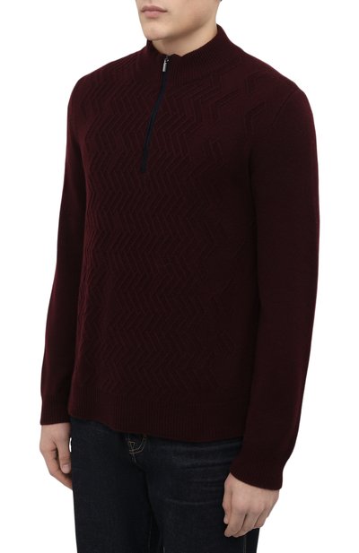 Кашемировый свитер ZILLI, арт. MBW-CZ203-PAZZ1/ML01, фото 3