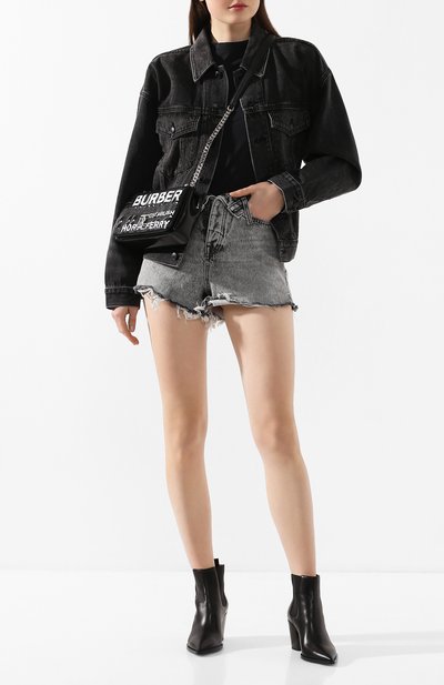 Джинсовые шорты ALEXANDER WANG, арт. 4DC1204553, фото 2