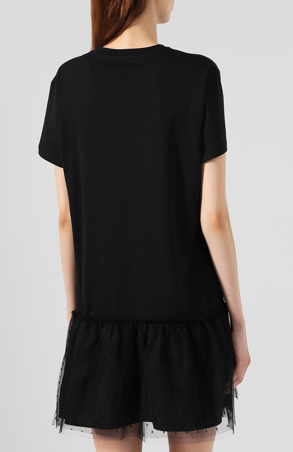 Хлопковое платье REDVALENTINO, арт. SR3MJ02N/4DE, фото 4