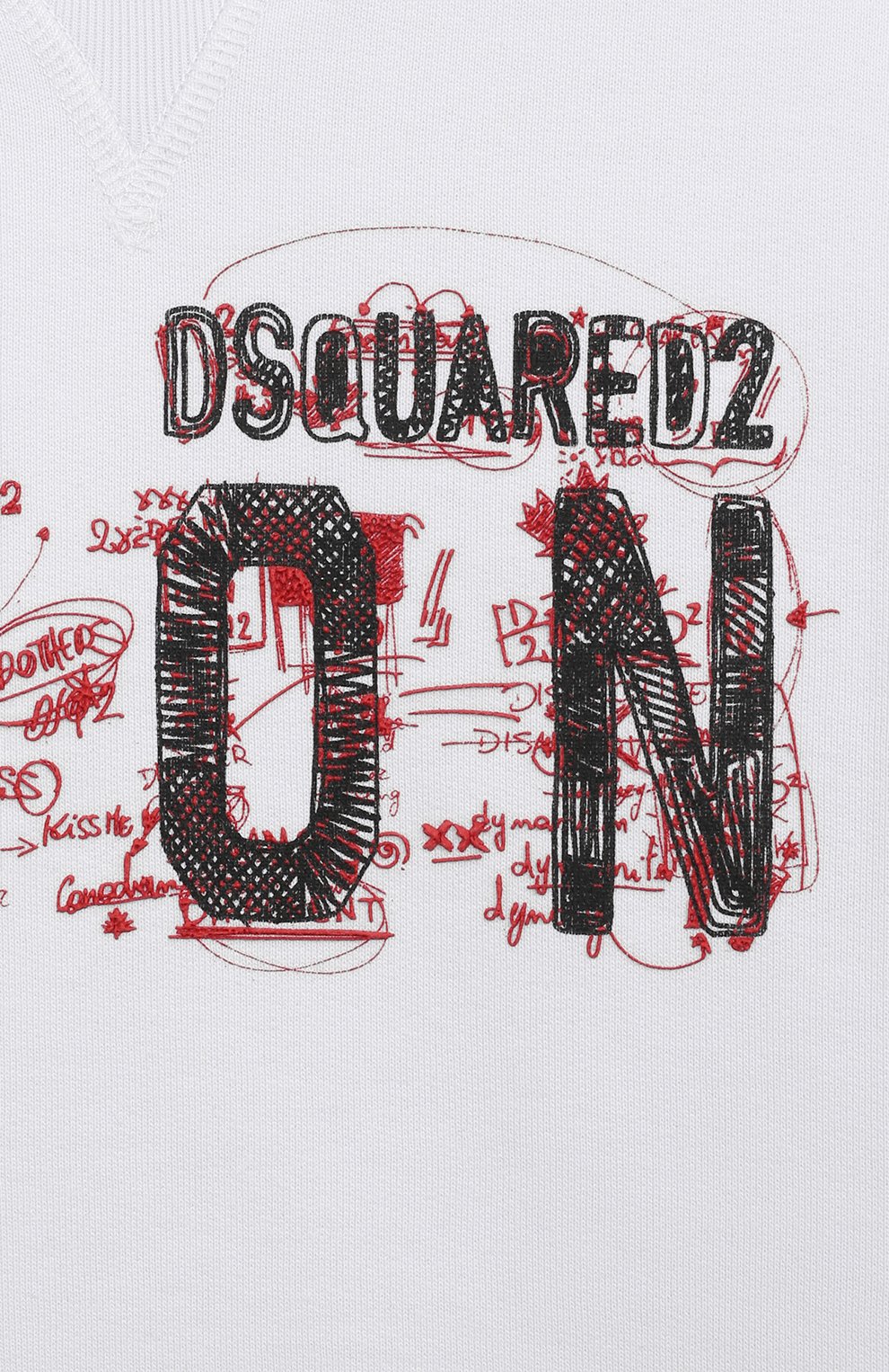 Хлопковый свитшот DSQUARED2, арт. DQ2422/D003G, фото 3