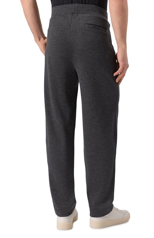 Брюки из шелка и кашемира Andrea Campagna PANT/15038 Серый  PANT/15038 Фото 4