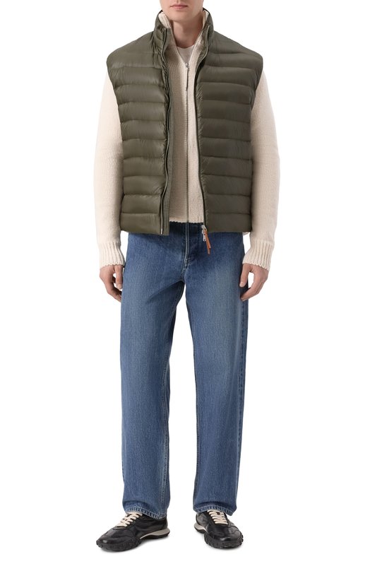 Пуховый жилет Jil Sander J47AF0148-J70122 Хаки  J47AF0148-J70122 Фото 2