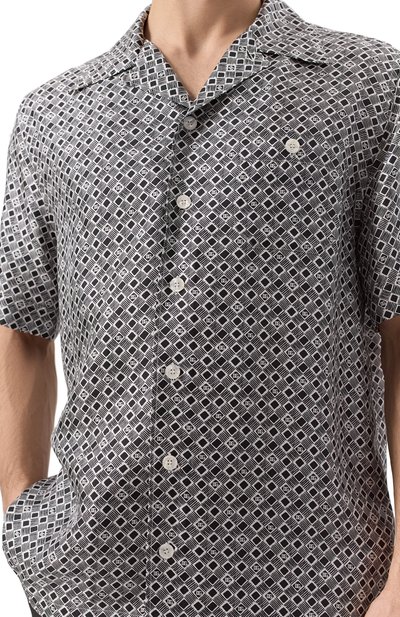 Шелковая рубашка DOLCE & GABBANA, арт. G5JH9T/IS1XV, фото 5