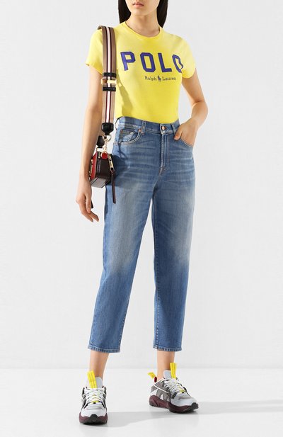 Хлопковая футболка POLO RALPH LAUREN, арт. 211780287, фото 2