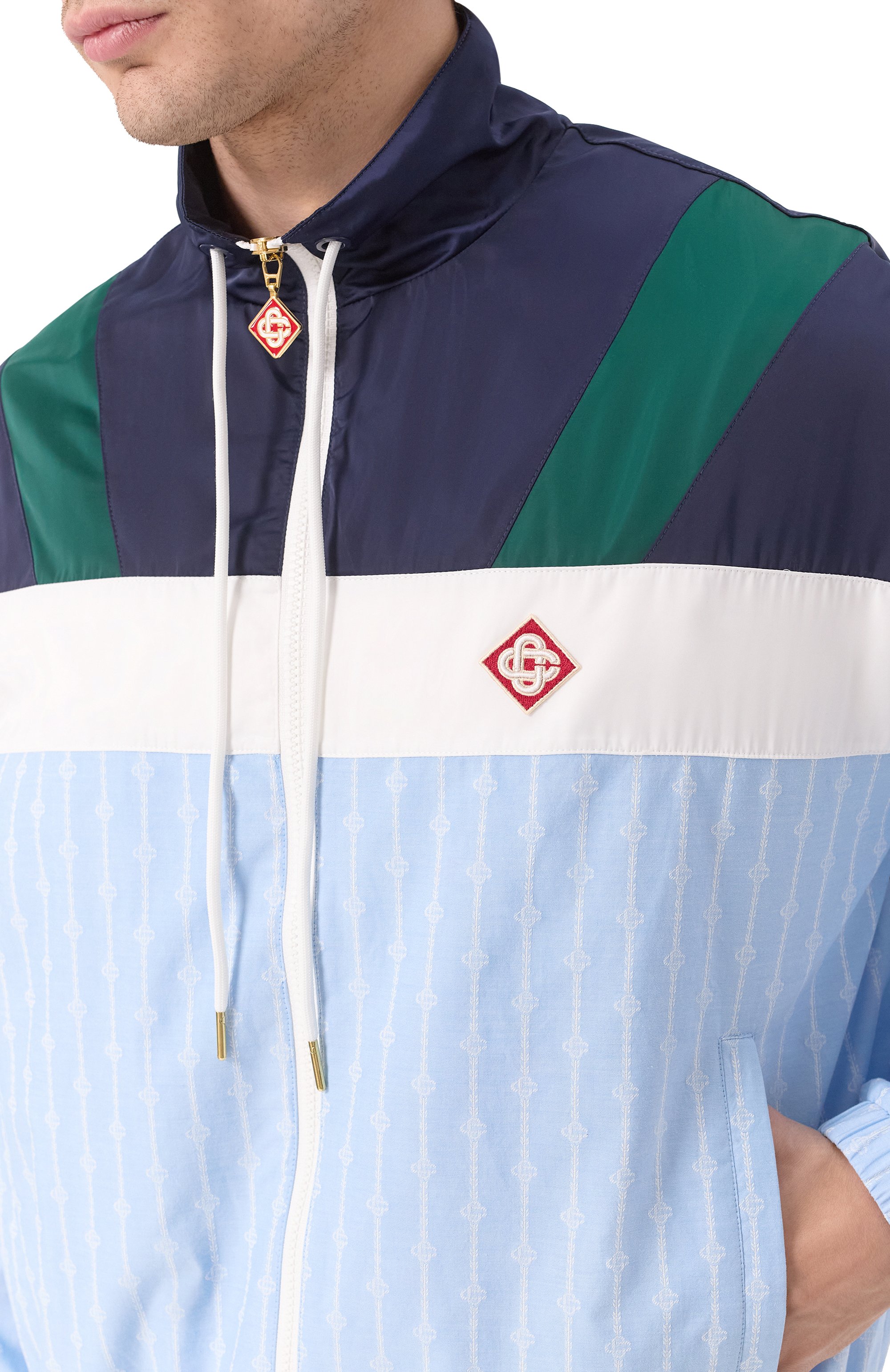 Хлопковая куртка CASABLANCA, арт. MS25-JK-342-01, фото 5