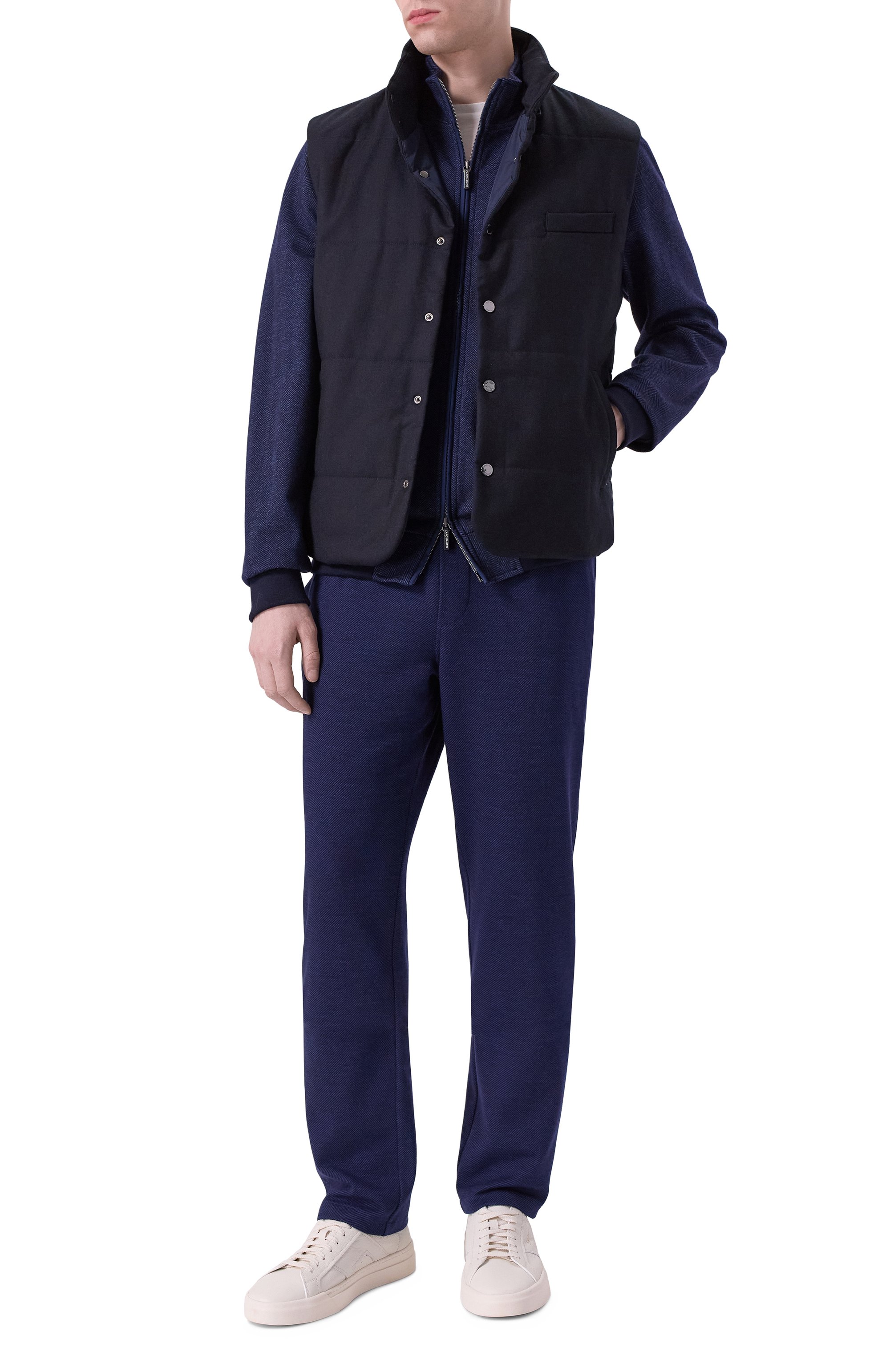 Шерстяной жилет CAPOBIANCO, арт. 19M140.FLNY., фото 2