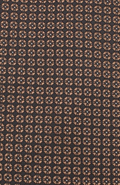 Шелковый галстук с узором BRIONI, арт. 062I00/07430, фото 3