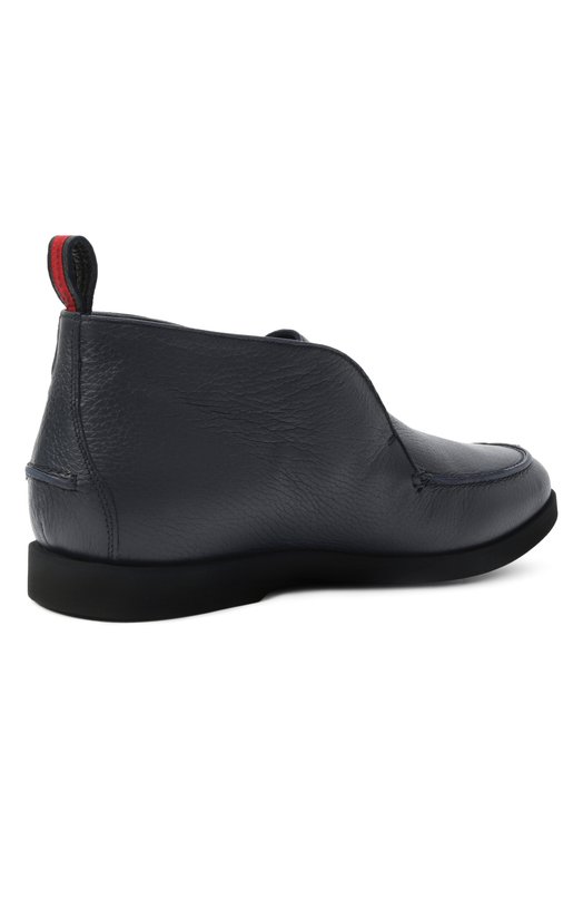 Кожаные ботинки Kiton USSA105N0012602 Синий  USSA105N0012602 Фото 5