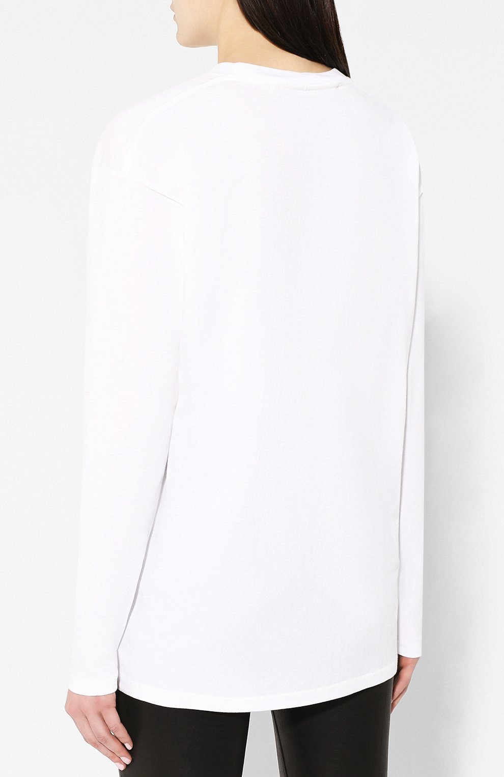 Хлопковый лонгслив ALEXANDER WANG белого цвета по цене 24700 руб., арт. 1W491208B0, фото 4 Хлопковый лонгслив ALEXANDER WANG, арт. 1W491208B0, фото 4
