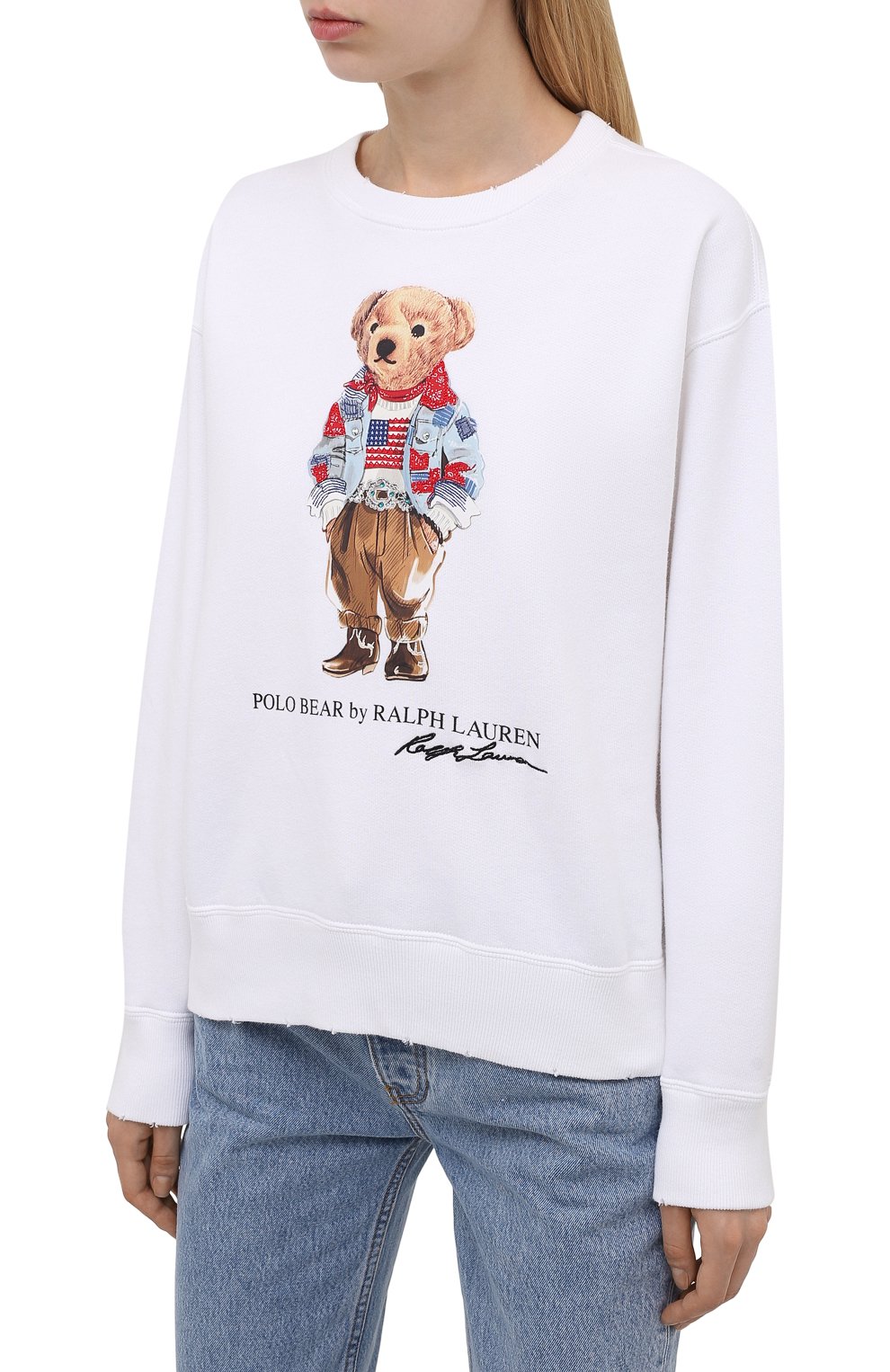 Хлопковый свитшот POLO RALPH LAUREN, арт. 211843273, фото 3